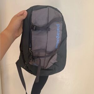 Patagonia purple and gray Backpack